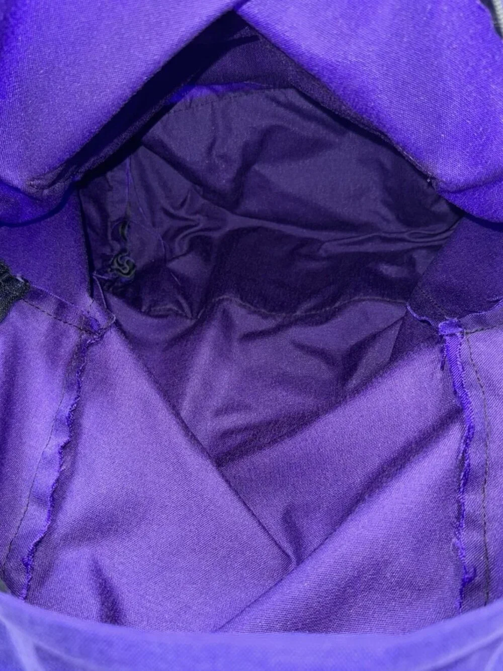 Vintage Eastpak 1990's USA Made Electric Purple 1990s Retro Rare Backpack